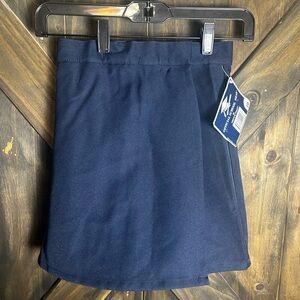French Toast Girls Navy Skort Size 10 NWT